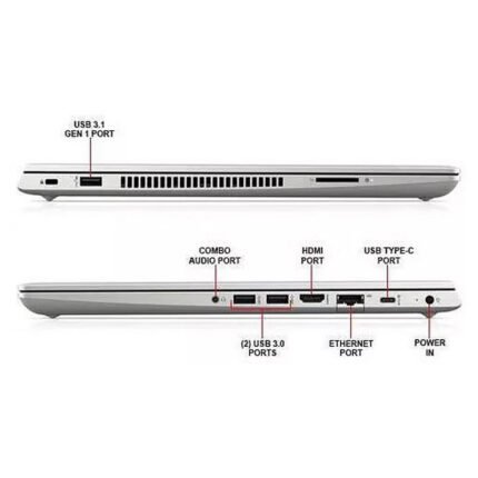 Hp ProBook 450 G6 Core I7-8565U 1.80 GHz Up To 4.60 GHz 256GB 8GB 15.6" BT WIN10 Pro Webcam SILVER - Image 3